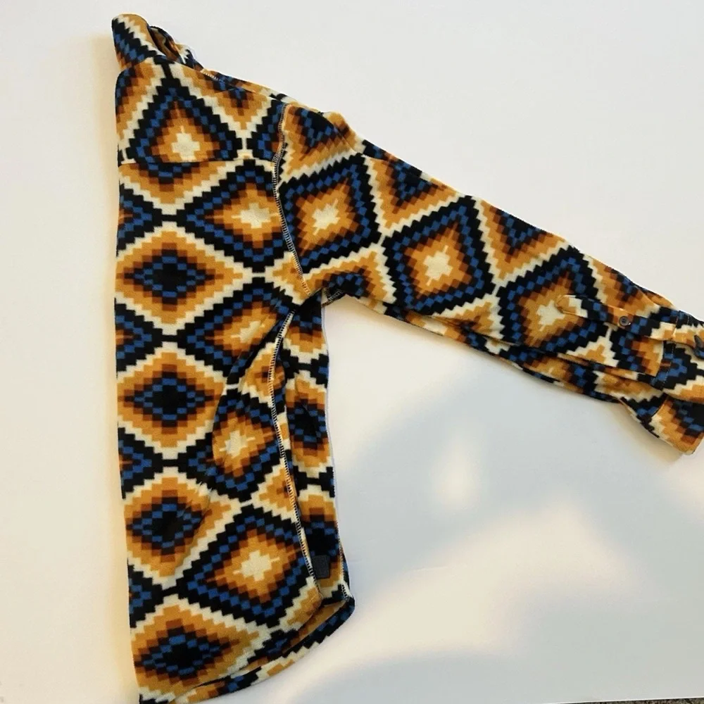 Geometric Patterned Jacket - Multicolor - Picture 4 of 6
